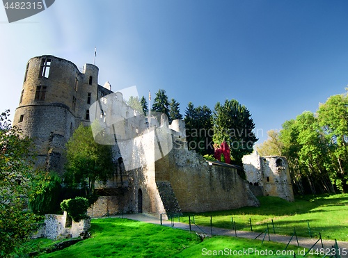 Image of Beaufort Castle in Luxembourg