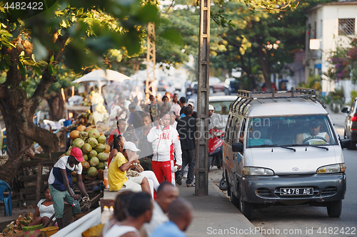 Image of Street life in Toamasina city, Madagascar