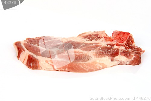 Image of close up pork chop