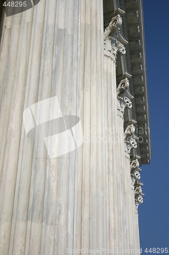 Image of pillars and sky