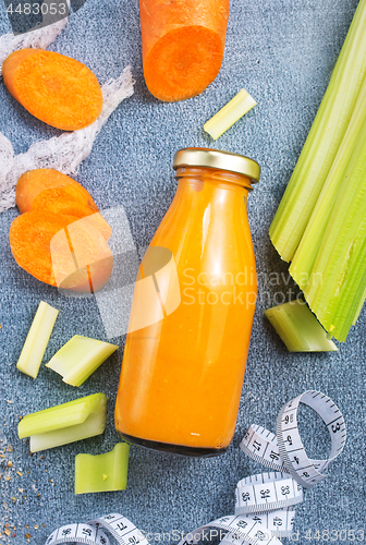 Image of carrot smoothie