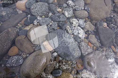 Image of Underwater rocks background