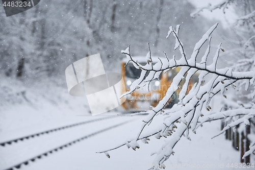 Image of Railway in winter