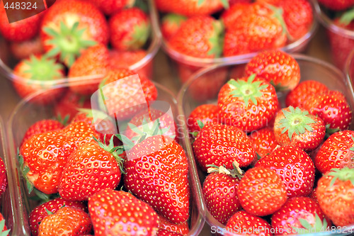 Image of Strawberry on market