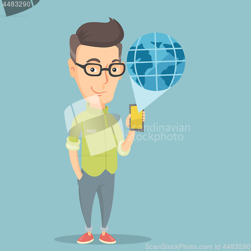 Image of International technology communication.