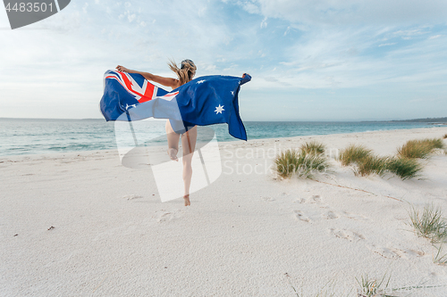 Image of Jump for Joy Australian Fan Australia Day celebrations