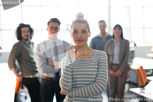 Image of Portrait of successful Businesswoman