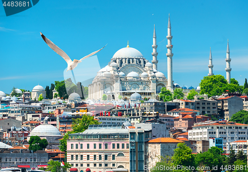 Image of Suleymaniye Mosque in Turkey