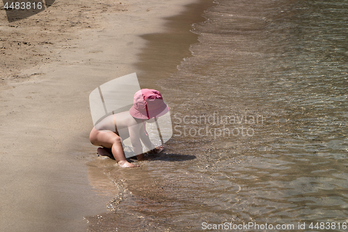 Image of Baby on the beach              