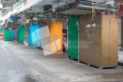 Image of Street Market Booth Row