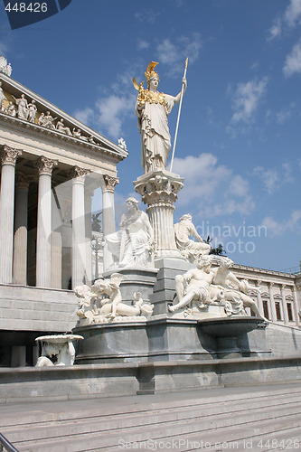 Image of parlament in Vienna