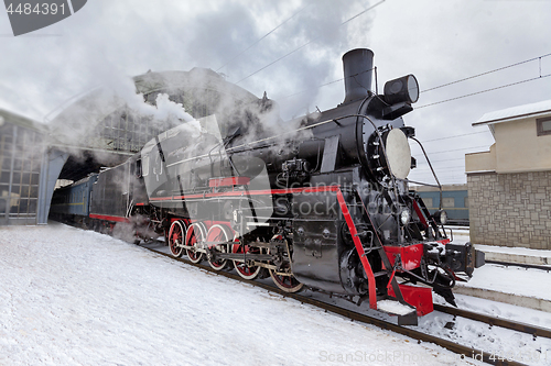 Image of Retro steam train