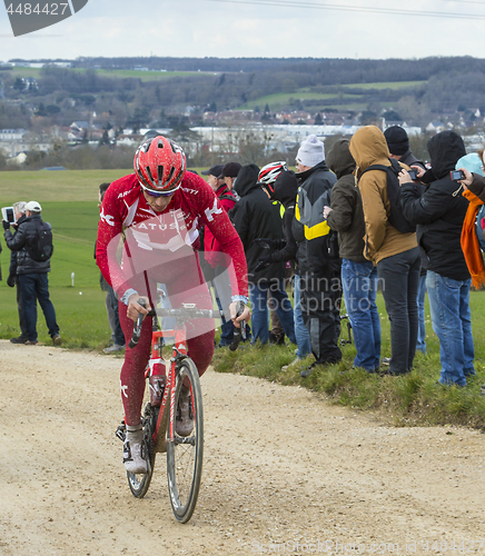 Image of The Cyclist Simon Spilak - Paris-Nice 2016