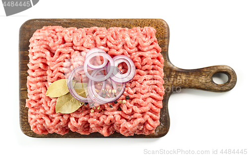 Image of raw minced meat