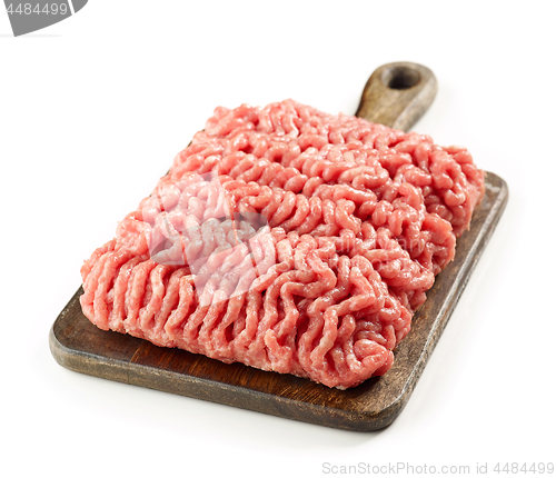 Image of raw minced meat