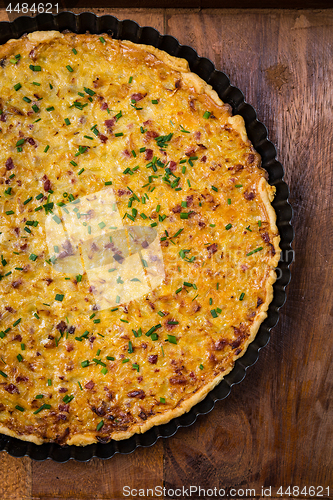 Image of German onion pie - Zwiebelkuchen