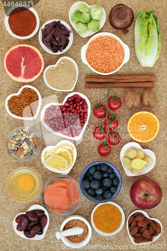 Image of Healthy Food to Slow the Ageing Process