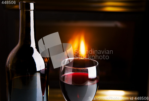 Image of Wine and fire