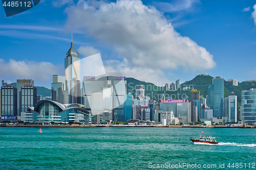 Image of Hong Kong skyline. Hong Kong, China