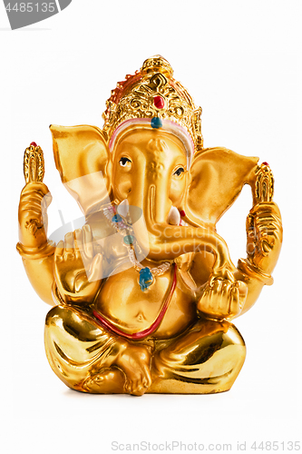 Image of Ganesha statue on white