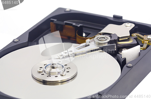 Image of HDD Hard disk drive isolated on white background
