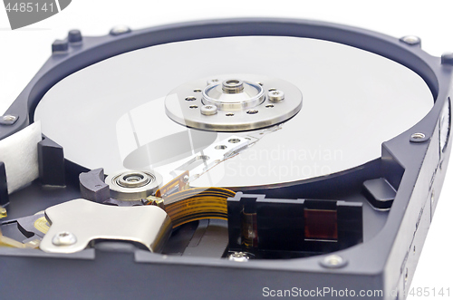 Image of HDD Hard disk drive isolated on white background