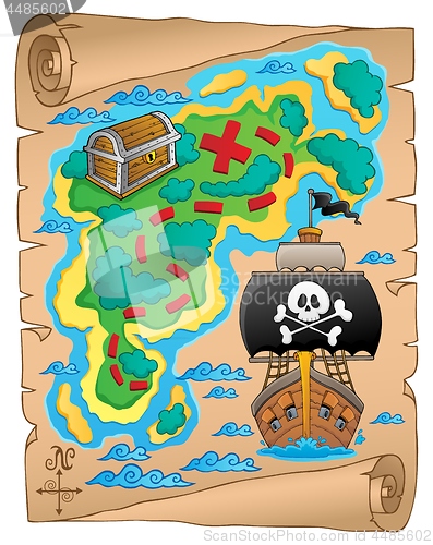Image of Pirate map theme image 5