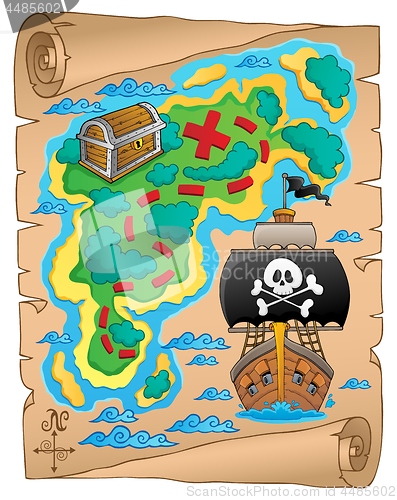 Image of Pirate map theme image 5