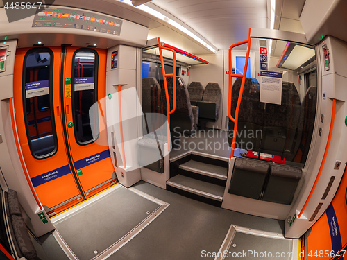 Image of Interior of Stadler FLIRT train in Norway