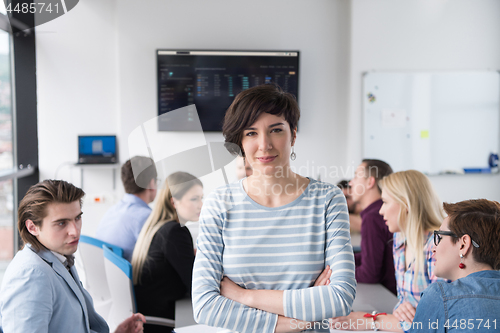 Image of Portrait of successful Businesswoman