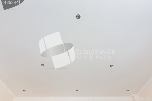 Image of Suspended ceiling plasterboard with built-in lights