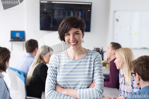 Image of Portrait of successful Businesswoman