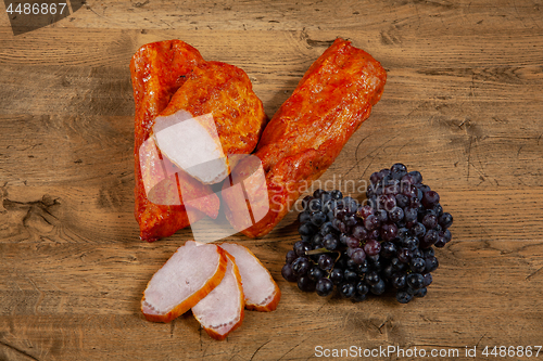 Image of Ham And Grapes
