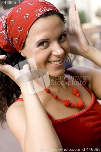 Image of happy woman