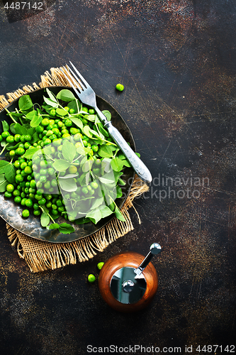 Image of green peas