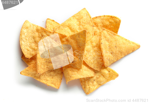 Image of corn chips nachos