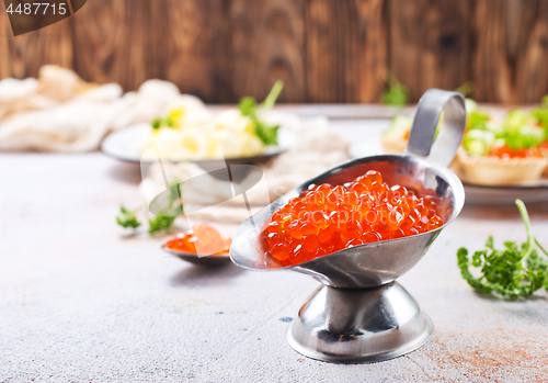 Image of salmon caviar 