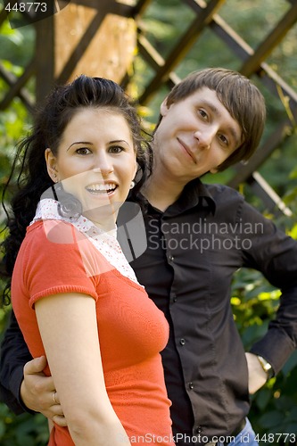 Image of young happy couple