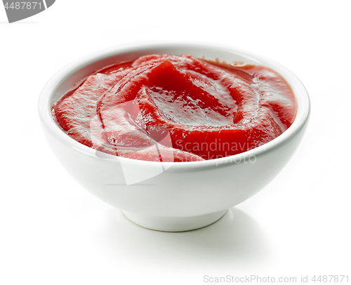 Image of bowl of tomato sauce ketchup