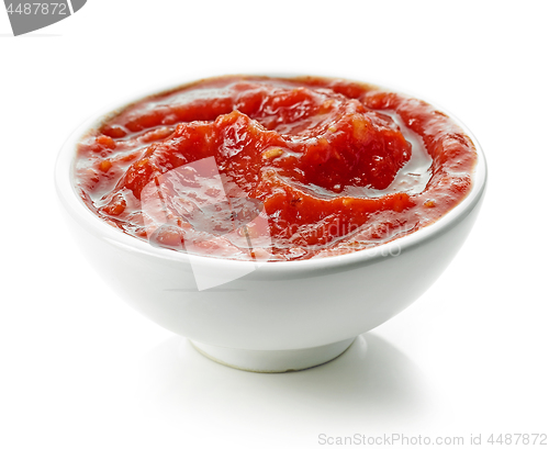 Image of bowl of mexican salsa sauce 