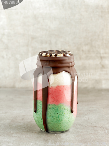 Image of jar of healthy dessert