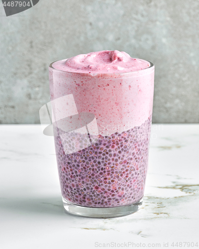 Image of glass of healthy dessert