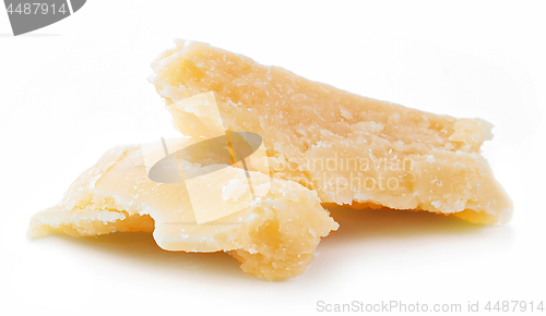 Image of pieces of parmesan cheese