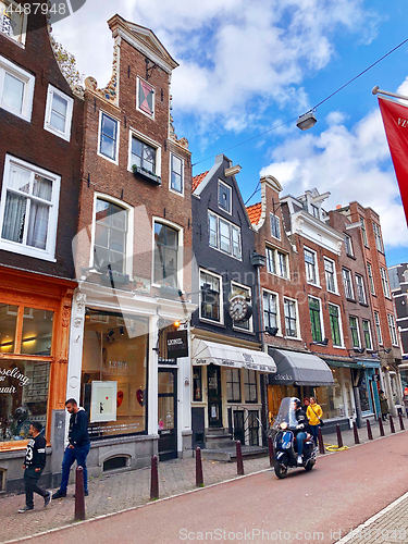 Image of Street view of Old Amsterdam