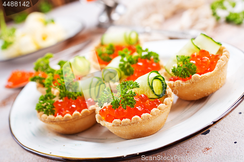 Image of salmon caviar 