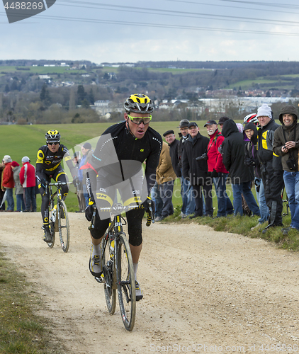 Image of The Cyclist Thomas Voeckler - Paris-Nice 2016