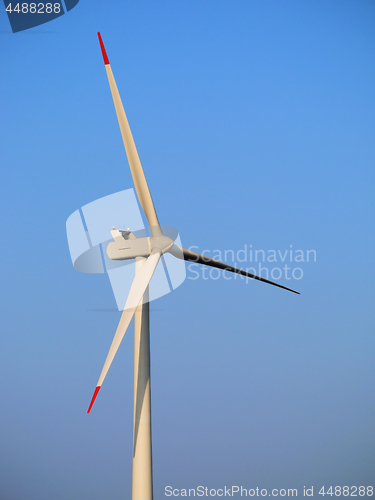 Image of Wind Farm Turbine Assembly.