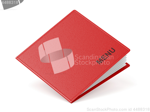 Image of Red restaurant menu