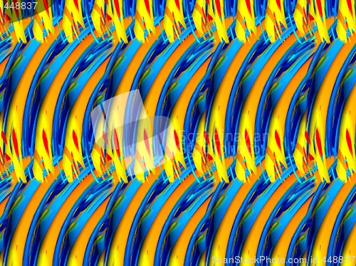 Image of Abstract 3d background