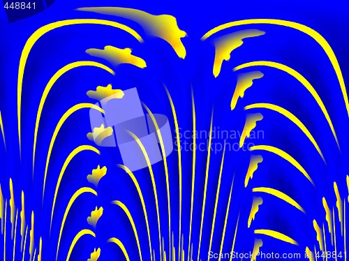 Image of Abstract 3d background